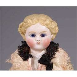 13” ALL ORIGINAL GLASS EYED PARIAN