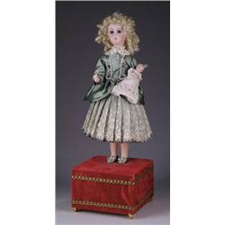 13” AUTOMATON OF MOTHER W/ BABY