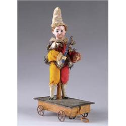 GERMAN MECHANICAL PLATFORM W/ CLOWN