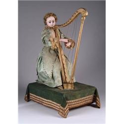ROULET DECAMPS HARP PLAYER AUTOMATON