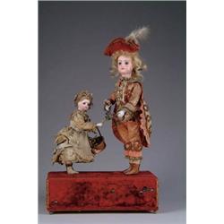 YOUNG LASSIE SELLING FLOWERS JUMEAU AUTOMATON