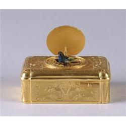 SWISS SINGING BIRD AUTOMATON