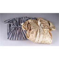 FOUR PIECES OF ANTIQUE DOLL CLOTHING