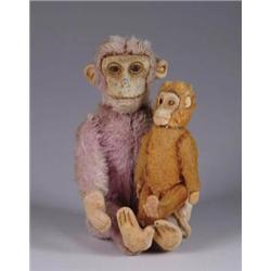 LOT OF TWO SCHUCO MONKEY FLASKS
