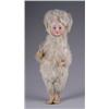 Image 1 : 11” GERMAN BISQUE DOLL IN RABBIT OUTFIT