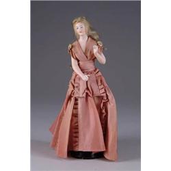 8-3/4” BISQUE BATHING TYPE LADY