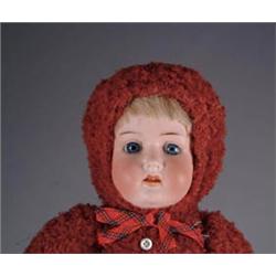 15” GERMAN OPEN-MOUTHED CHILD IN SNOW BABY OUTFIT