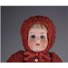 Image 1 : 15” GERMAN OPEN-MOUTHED CHILD IN SNOW BABY OUTFIT