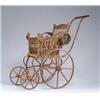 Image 1 : VICTORIAN WICKER DOLL BUGGY