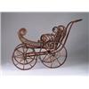 Image 1 : ORNATE WICKER DOLL BUGGY
