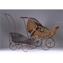 2 DOLL CARRIAGES
