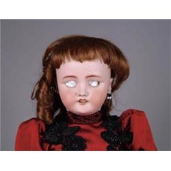 31” BERGMANN/S&H OPEN MOUTH DOLLY FACE