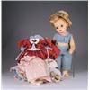 Image 1 : TERRY LEE COMPOSITION DOLL WITH A LARGE ASSORTMENT OF DOLL CLOTHES