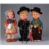 Image 1 : LOT OF THREE HUMMEL RUBBER DOLLS