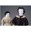 Image 1 : TWO ANTIQUE CHINA HEAD DOLLS