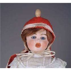 14” TWO-FACED BISQUE DOLL