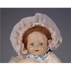 UNMARKED 20” COMPOSITION DOLL
