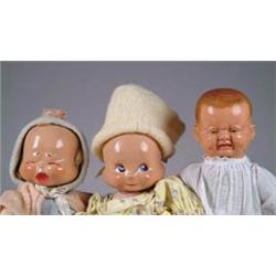 LOT OF THREE COMPOSITION TRUDY DOLLS