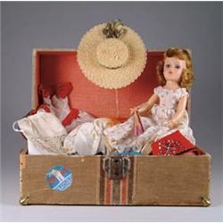 14” HARD PLASTIC MARY HOYER IN TAGGED DRESS