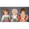 Image 1 : LOT OF THREE EFFANBEE HISTORICAL SERIES DOLLS