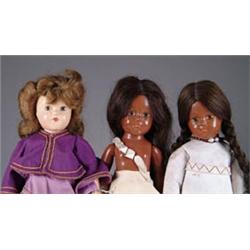 LOT OF THREE EFFANBEE HISTORICAL SERIES DOLLS