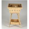 Image 1 : WICKER DOLL SEWING STAND