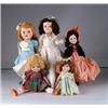 Image 1 : BOX OF 14 HARD PLASTIC AND COMPOSITION DOLLS WITH EXTRA CLOTHING