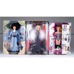 LOT OF 9 BARBIES IN ORIGINAL BOXES