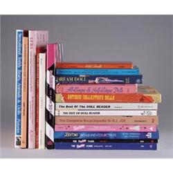 LOT OF FOUR BOXES OF MISCELLANEOUS DOLL BOOKS AND MAGAZINES