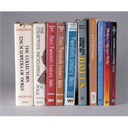 LOT OF THREE BOXES OF MISCELLANEOUS DOLL BOOKS