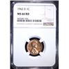 Image 1 : 1962-D LINCOLN CENT NGC MS66 RD