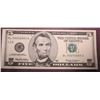 Image 2 : 1999 $5 Federal Reserve Note (low serial number)