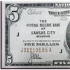 Image 1 : 1929 $5 National Currency
