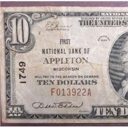 1929 $10 National Currency