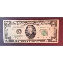 1950 D $20 Federal Reserve Note