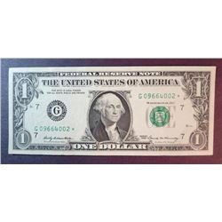 1969 $1 Federal Reserve Note