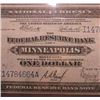 Image 1 : 1918 $1 National Currency