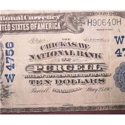 1902 $10 National Currency