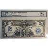 Image 1 : 1899 $2 Silver Certificate