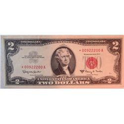 1963 A $2 US Note