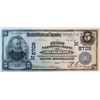 Image 2 : 1902 $5 National Currency