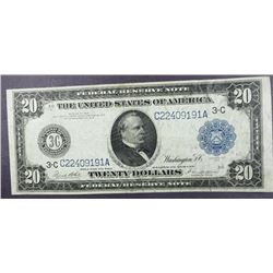 1914 $20 Federal Reserve Note