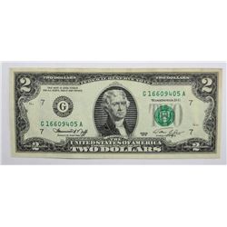 1976 $2 Federal Reserve Note