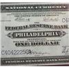 1918 $1 National Currency