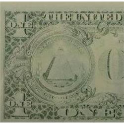1988 A $1 Federal Reserve Note