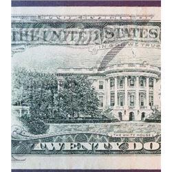 1990 $20 Federal Reserve Note Error