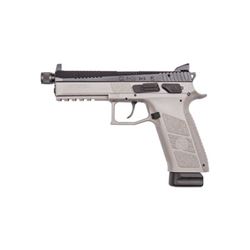 CZ P-09 9MM 4.5" BLK/GRY SR NS 21RD