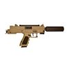 Image 1 : MPA PISTOL 9MM 6" TB 17RD FDE W/RAIL