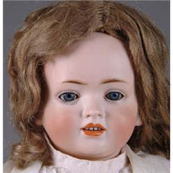 17in. RARE HERTEL AND SCHWAB 141 GLASS-EYED CHARACTER