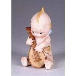 4in. SEATED KEWPIE WITH MANDOLIN